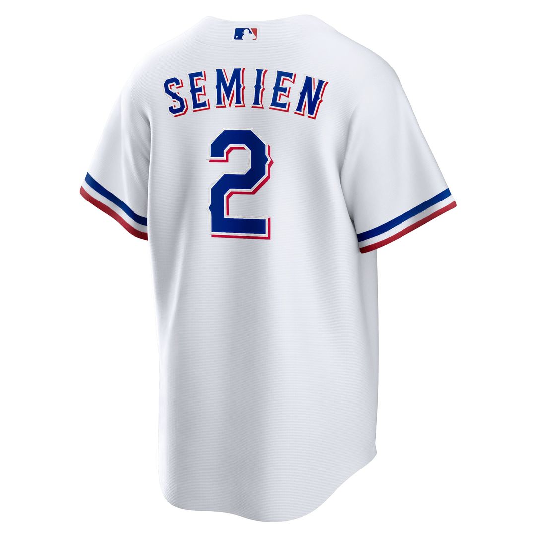 Texas Rangers Marcus Semien | Nike White Home Replica Player Jersey