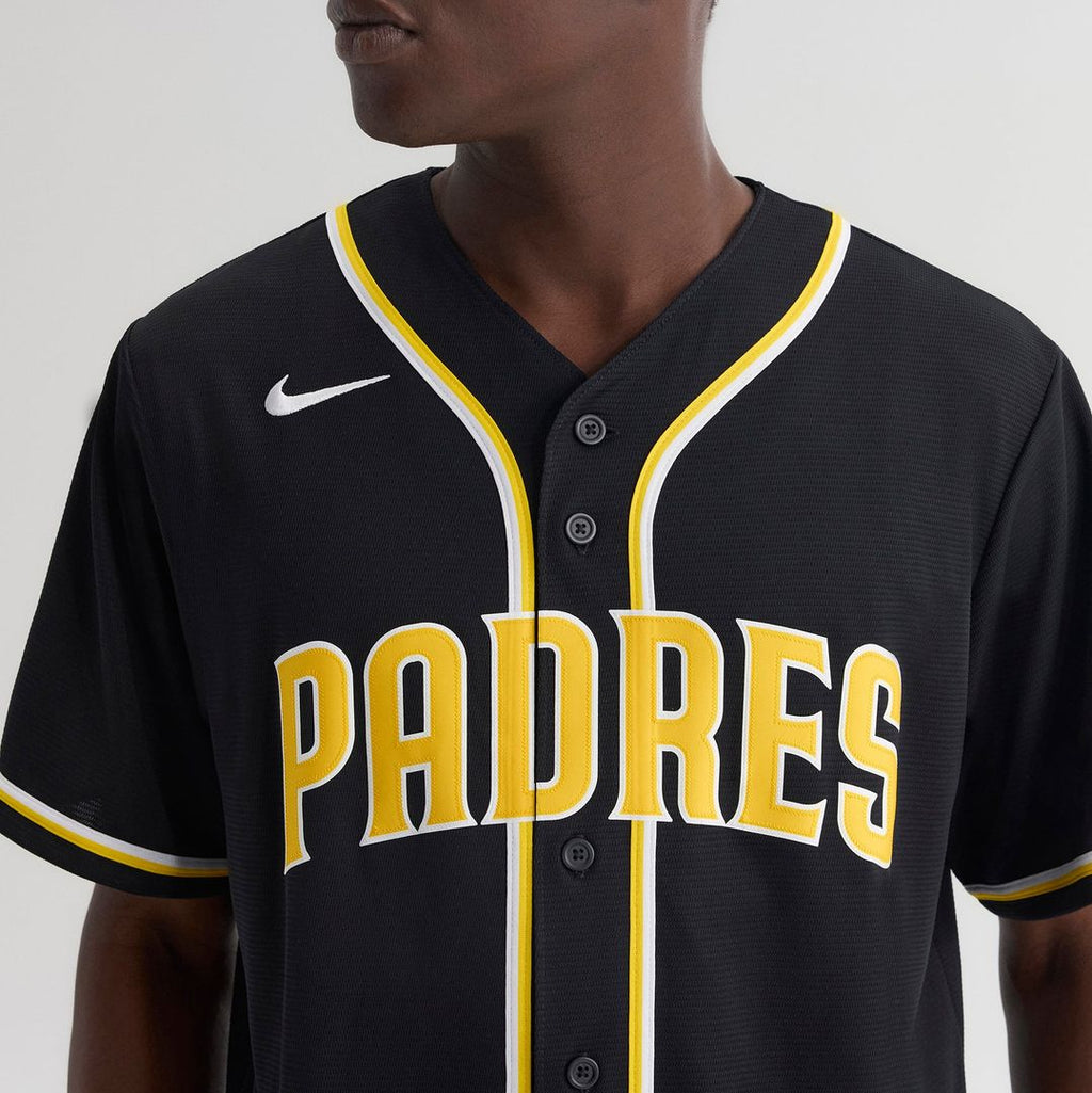 San Diego Padres Jackson Merrill | Nike Fashion Replica Black Out Jersey