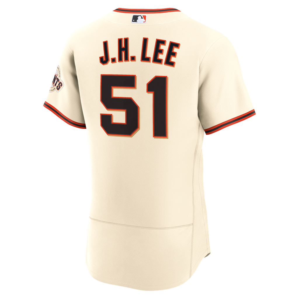 San Francisco Giants Jung Hoo Lee | Nike Cream Home Authentic Jersey