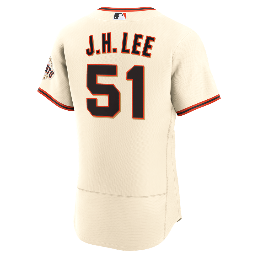 San Francisco Giants Jung Hoo Lee | Nike Cream Home Authentic Jersey