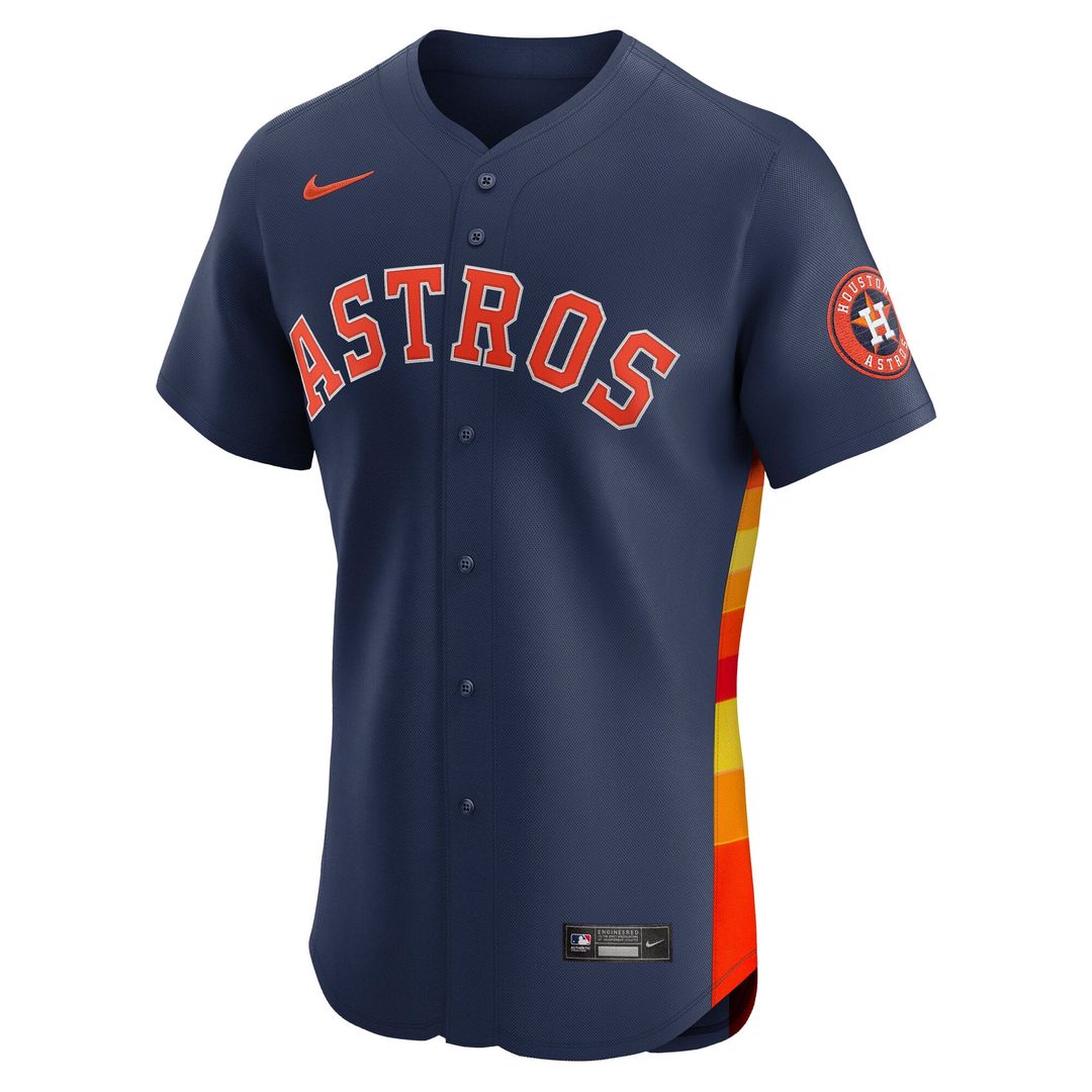 Houston Astros Jose Altuve | Nike Navy Alternate 2 Elite Player Jersey