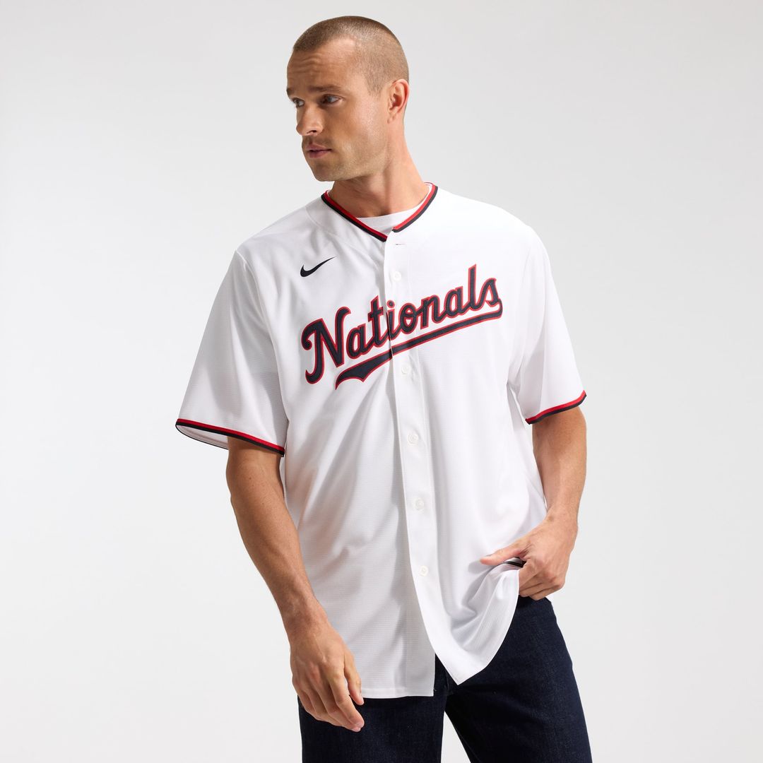 Washington Nationals CJ Abrams | Nike White Home Replica Jersey