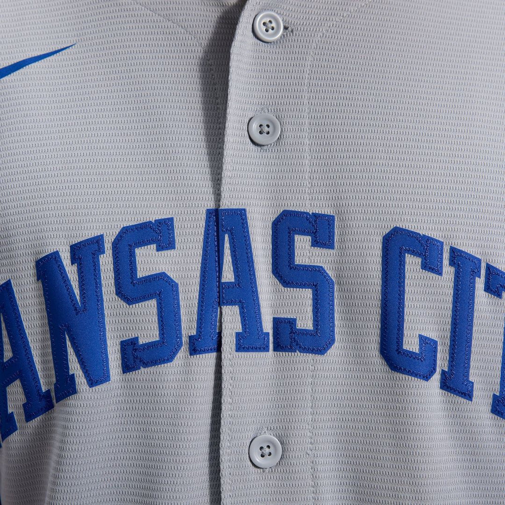 Kansas City Royals Bobby Witt Jr. | Nike Gray Road Replica Jersey