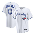 Toronto Blue Jays Andrés Giménez | Nike White Home Replica Jersey