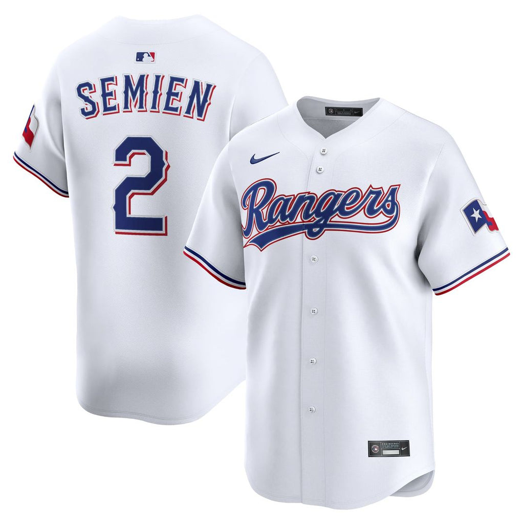Texas Rangers Marcus Semien | Nike White Home Limited Player Jersey