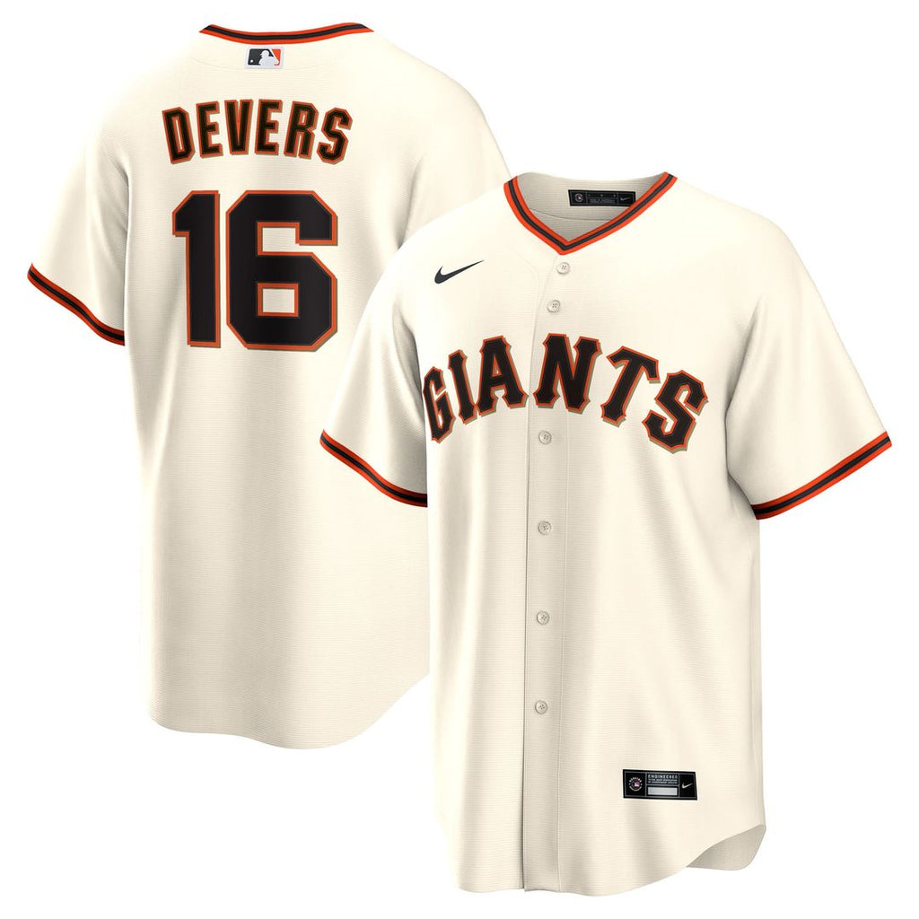 San Francisco Giants Rafael Devers | Nike White Home Replica Player Jersey
