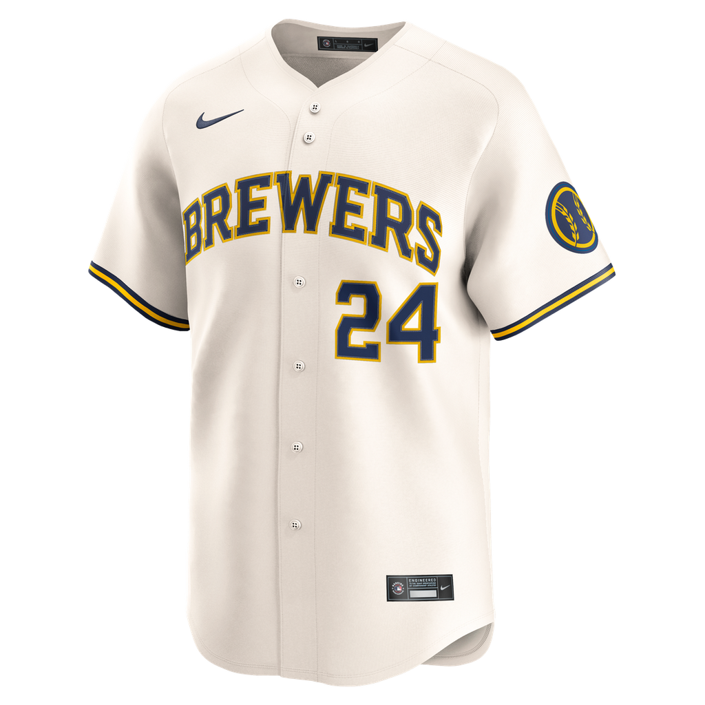 Milwaukee Brewers William Contreras | Nike Cream Home Limited Player Jersey