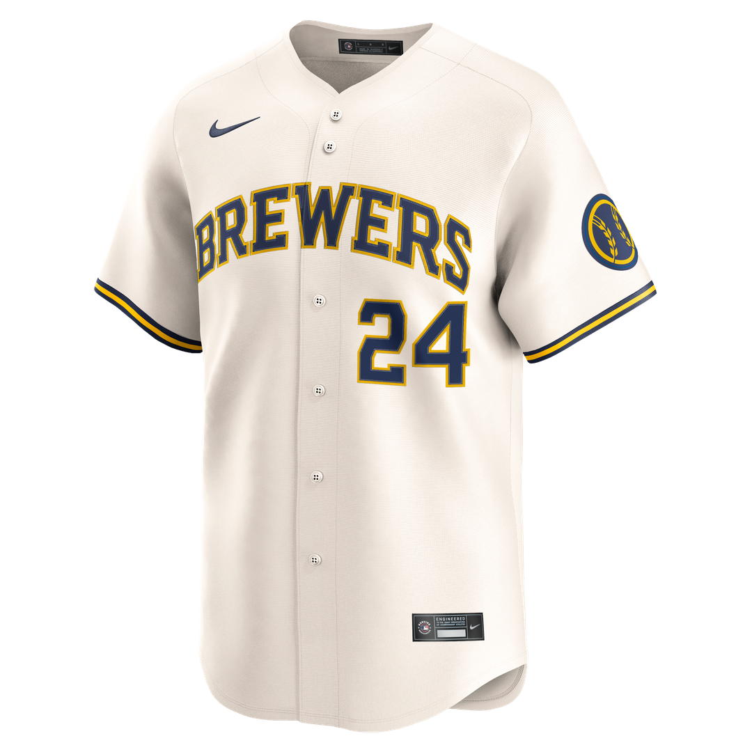 Milwaukee Brewers William Contreras | Nike Cream Home Limited Player Jersey