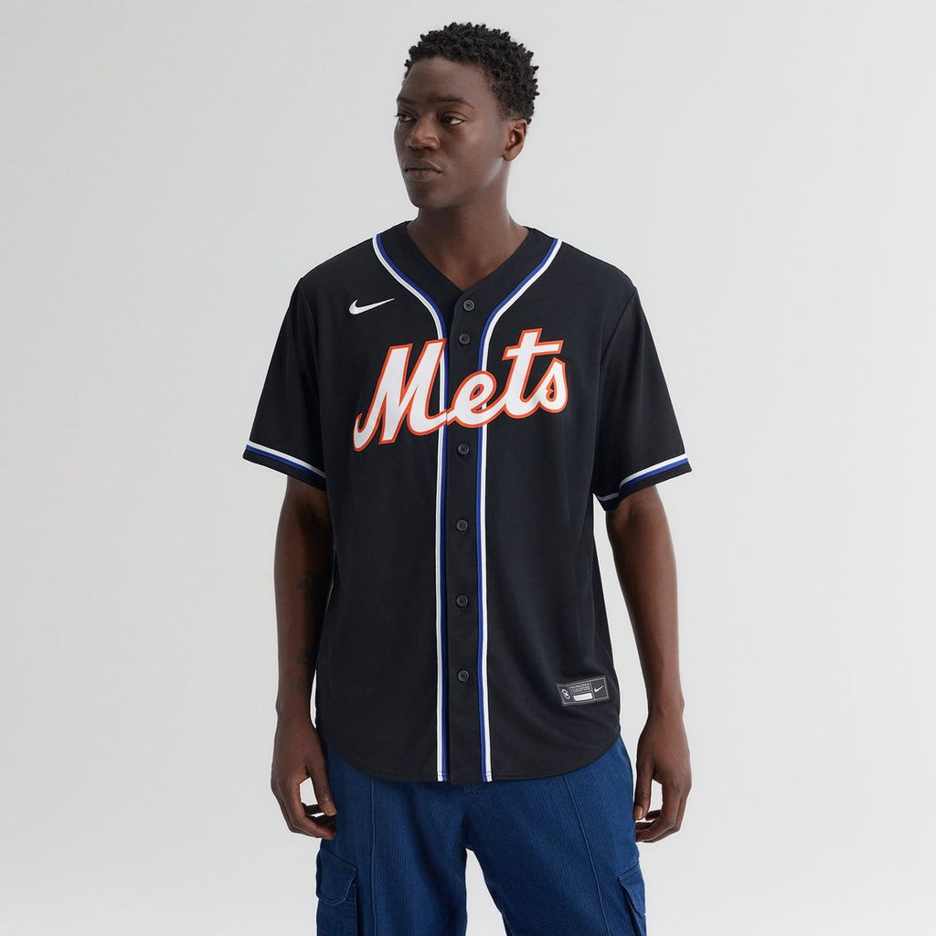 New York Mets Juan Soto | Nike Fashion Replica Black Out Jersey