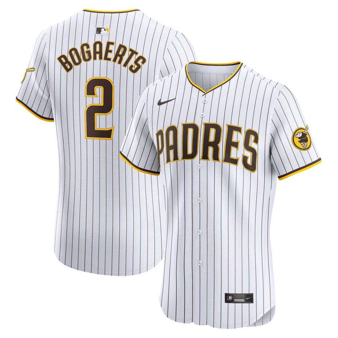 San Diego Padres Xander Bogaerts | Nike White Home Elite Jersey