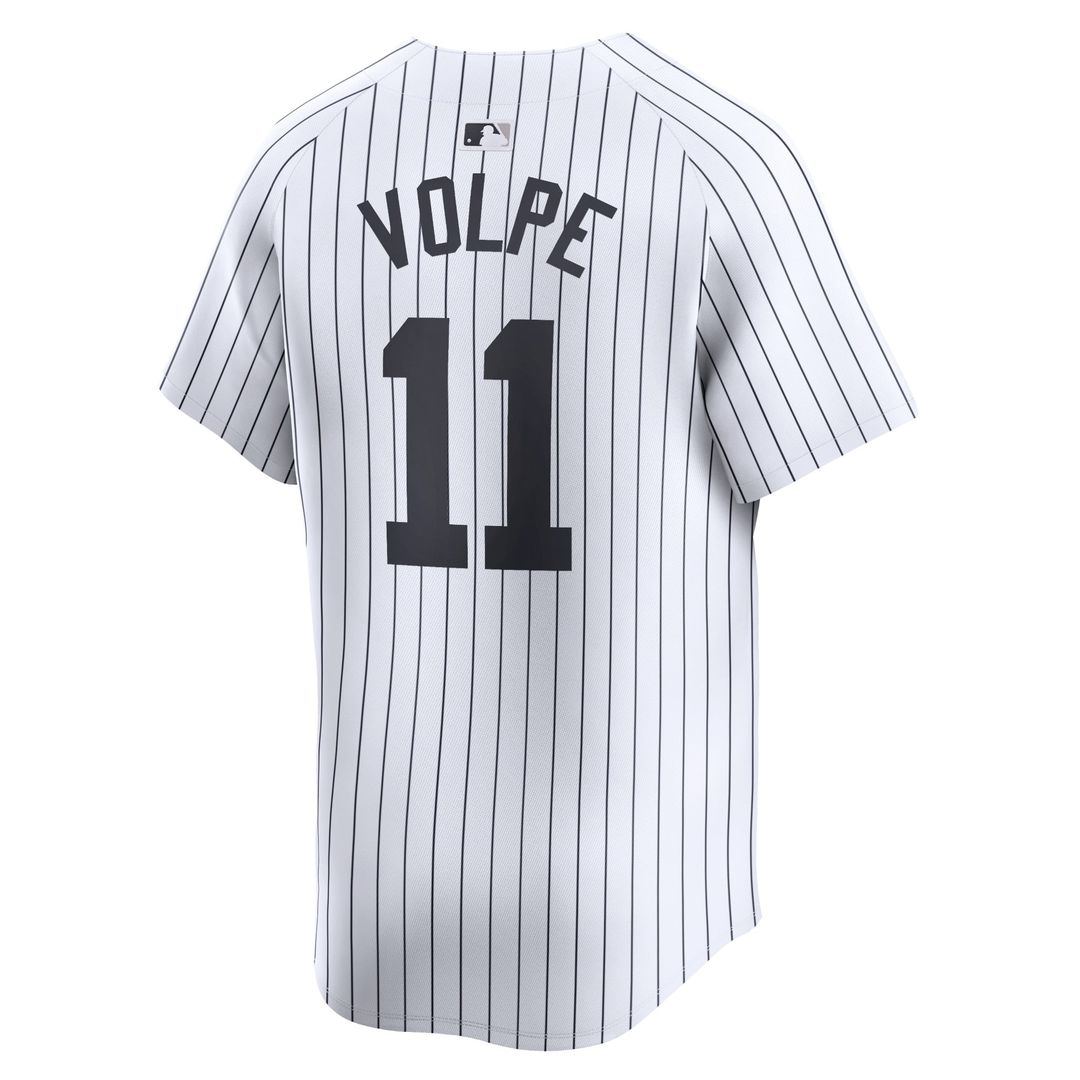 New York Yankees Anthony Volpe | Nike Gray Away Limited Player Jersey