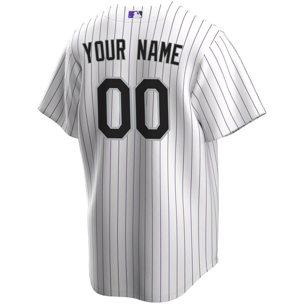 Colorado Rockies | Nike White Home Replica Custom Jersey