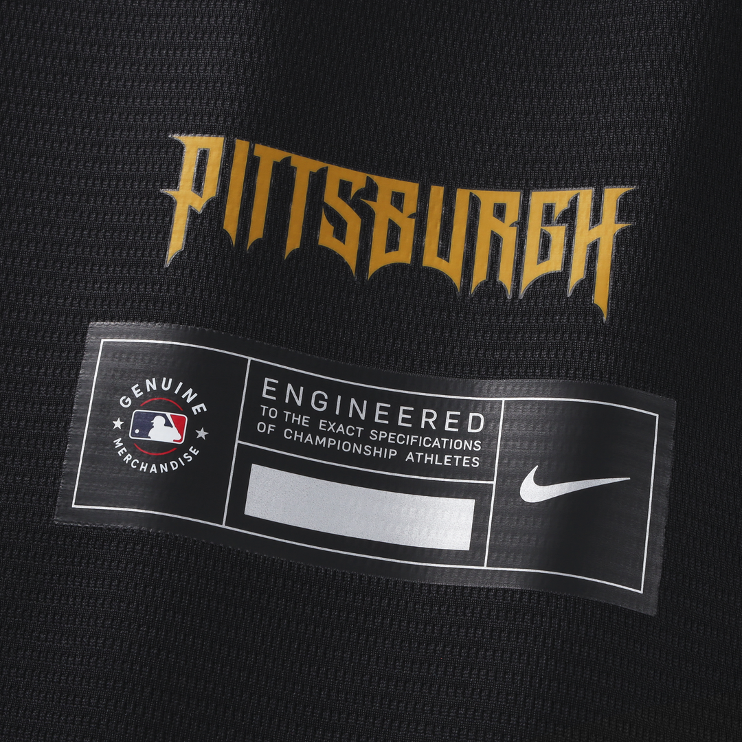 Pittsburgh Pirates Konnor Griffin | Nike Black 2026 City Connect Stadium Jersey