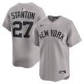 New York Yankees Giancarlo Stanton | Nike Gray Road Limited Jersey
