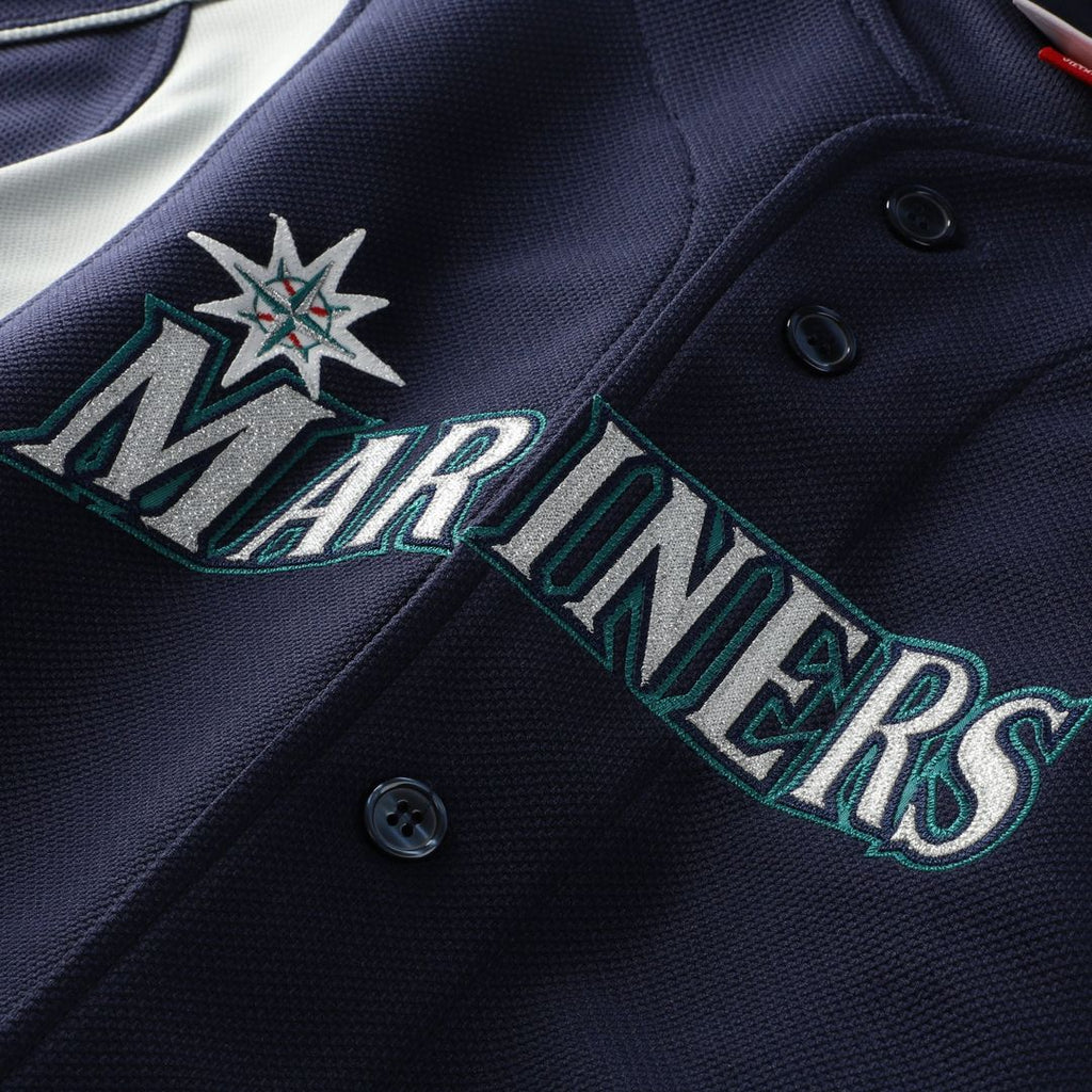 Seattle Mariners Ichiro Suzuki | Mitchell & Ness Navy Cooperstown Collection Batting Practice Jersey