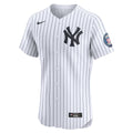 New York Yankees Derek Jeter | Nike White Home 2020 Hall of Fame Induction Patch Elite Player Jersey