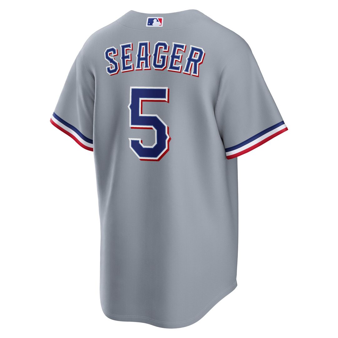 Texas Rangers Corey Seager | Nike Gray Road Replica Jersey