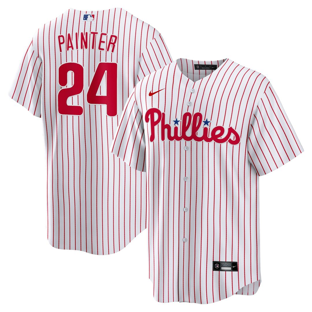 Philadelphia Phillies Andrew Painter | Nike White Home Replica Jersey