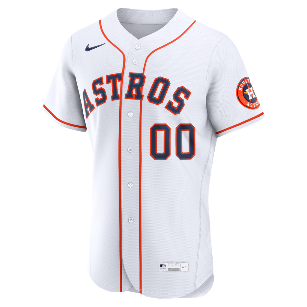 Houston Astros | Nike White Home Authentic Custom Jersey