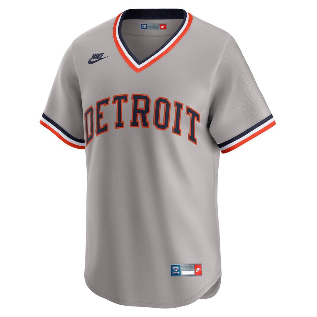 Detroit Tigers Alan Trammell | Nike Gray Cooperstown Collection Limited Jersey