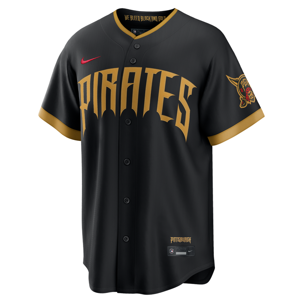 Pittsburgh Pirates Konnor Griffin | Nike Black 2026 City Connect Stadium Jersey