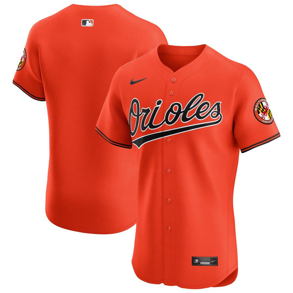 Baltimore Orioles | Nike Orange Alternate Vapor Premier Elite Patch Jersey