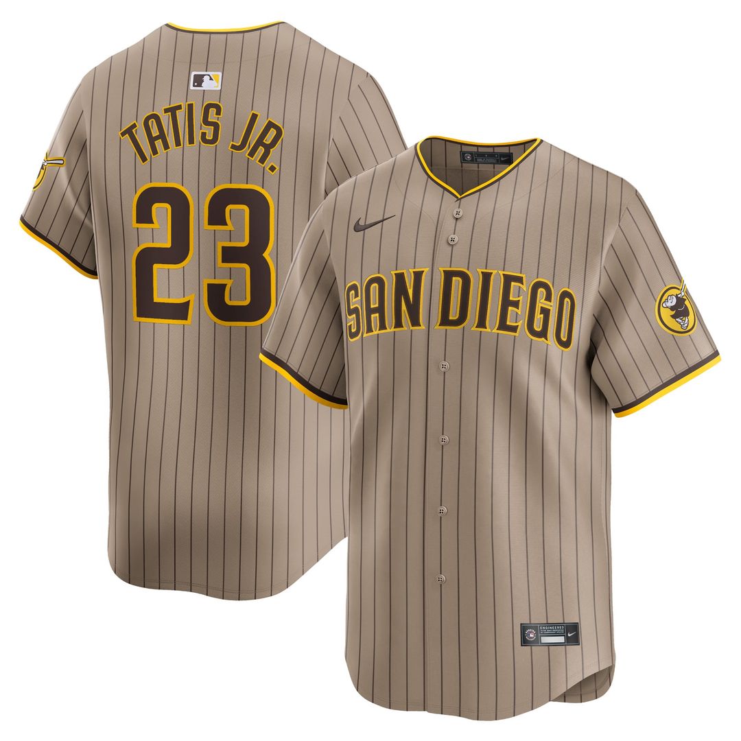 San Diego Padres Fernando Tatis Jr. | Nike Tan Alternate Limited Player Jersey