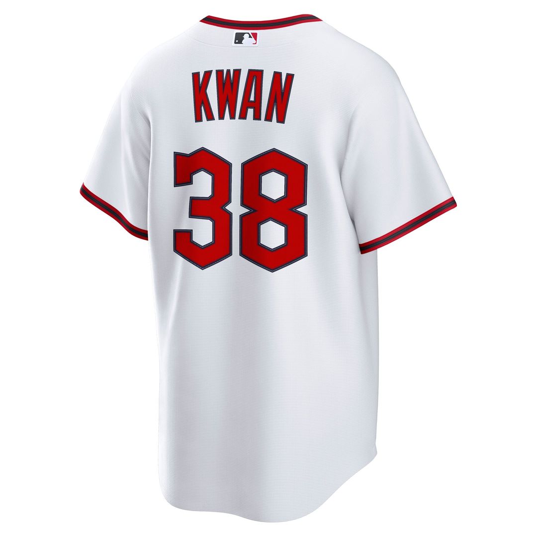Cleveland Guardians Steven Kwan | Nike White Home Replica Jersey