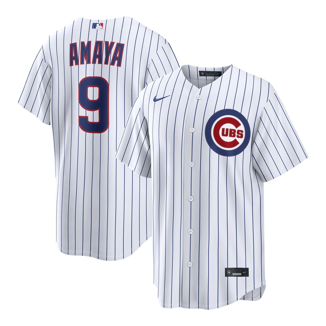 Chicago Cubs Miguel Amaya | Nike White Home Replica Jersey