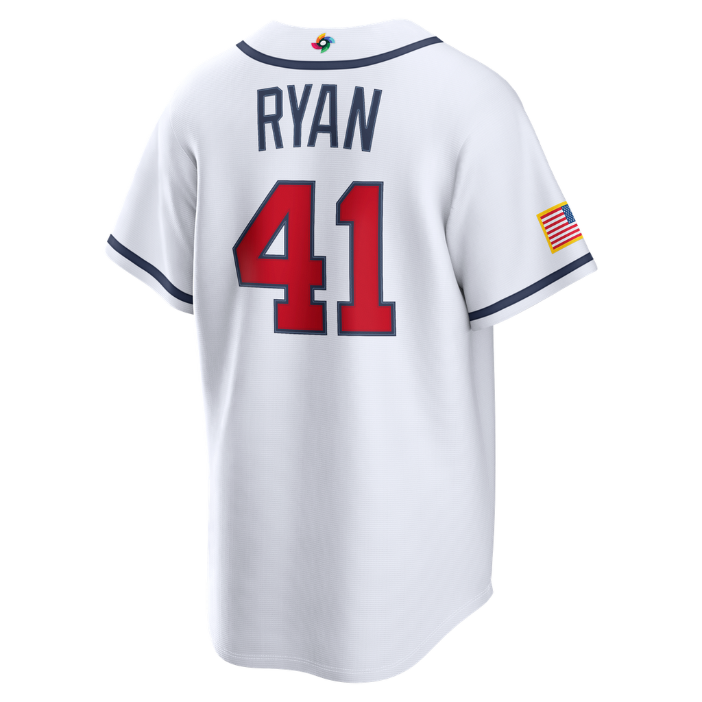 USA Baseball Joe Ryan | Nike White 2026 World Baseball Classic Home Stadium Jersey