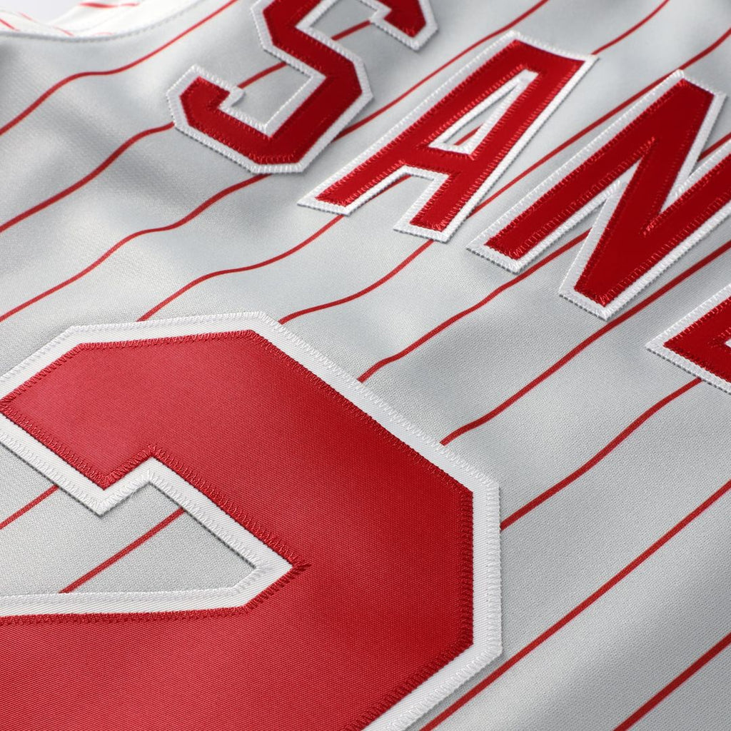 Cincinnati Reds Deion Sanders | Mitchell & Ness Gray 1997 Authentic Jersey