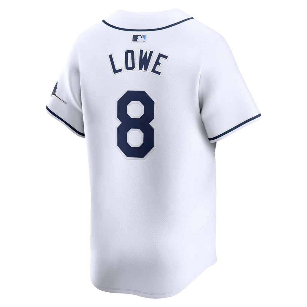 Tampa Bay Rays Brandon Lowe | Nike White Home Limited Player Jersey