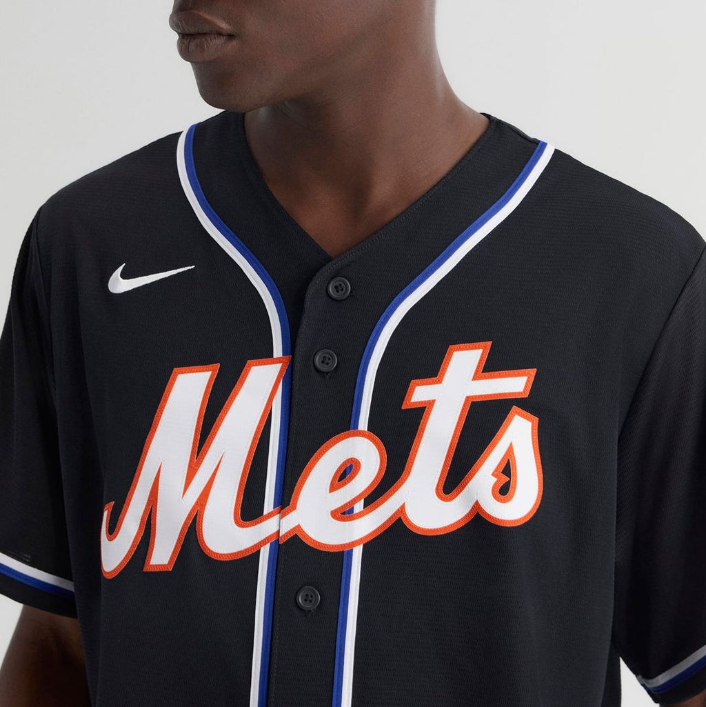 New York Mets Juan Soto | Nike Fashion Replica Black Out Jersey