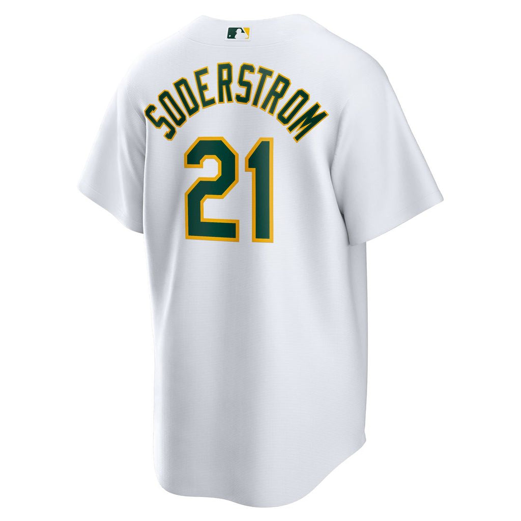 Athletics Tyler Soderstrom | Nike White Home Replica Jersey