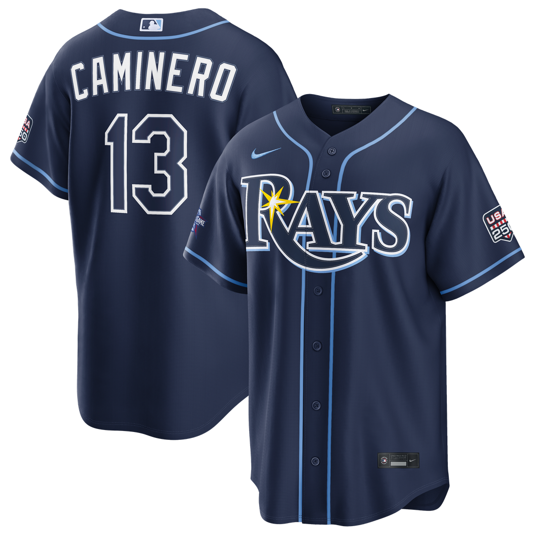 2026 All-Star Game Tampa Bay Rays Junior Caminero | Nike Navy Replica Jersey