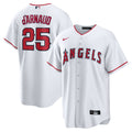 Los Angeles Angels Travis d'Arnaud | Nike White Home Replica Jersey