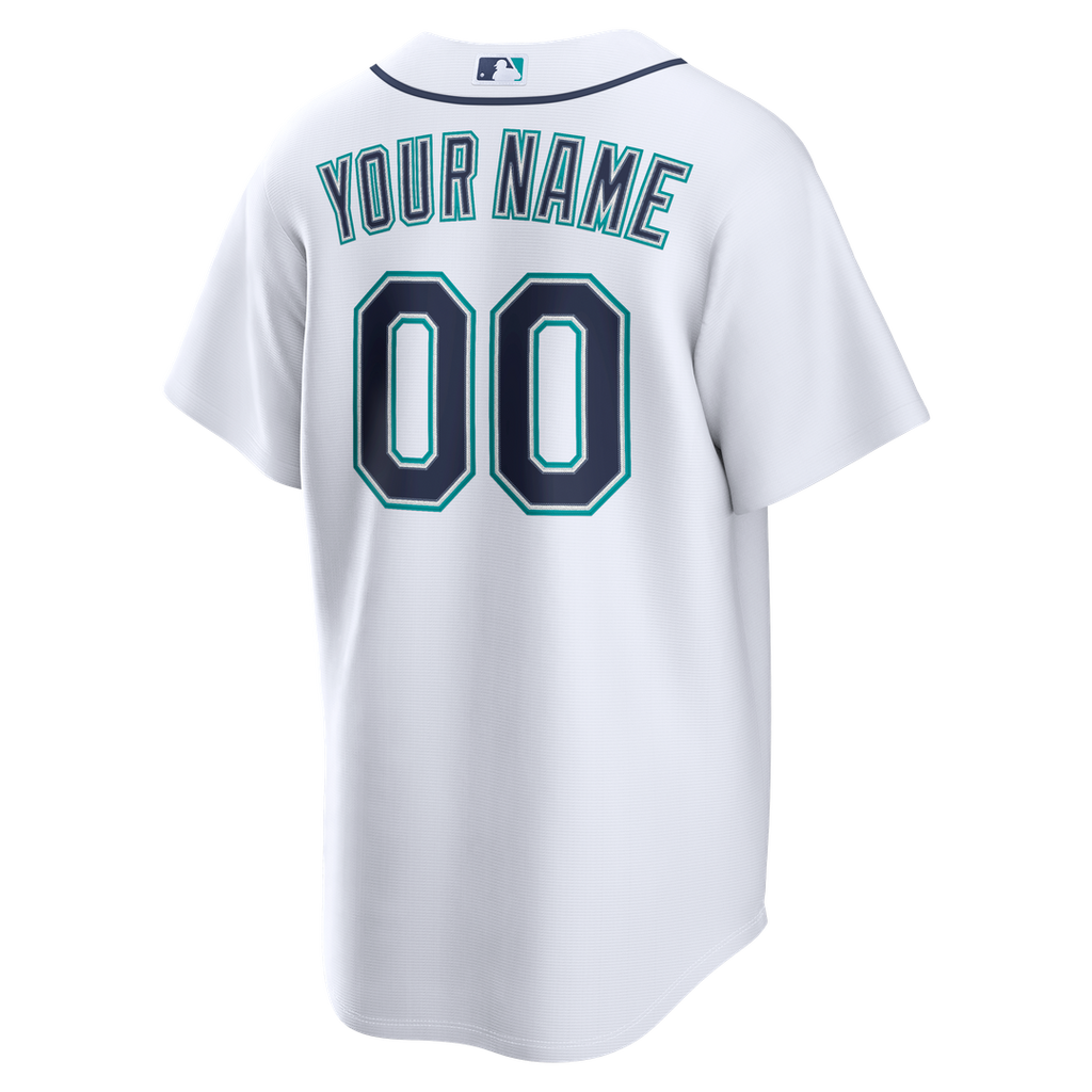 Seattle Mariners | Nike White Home Replica Custom Jersey