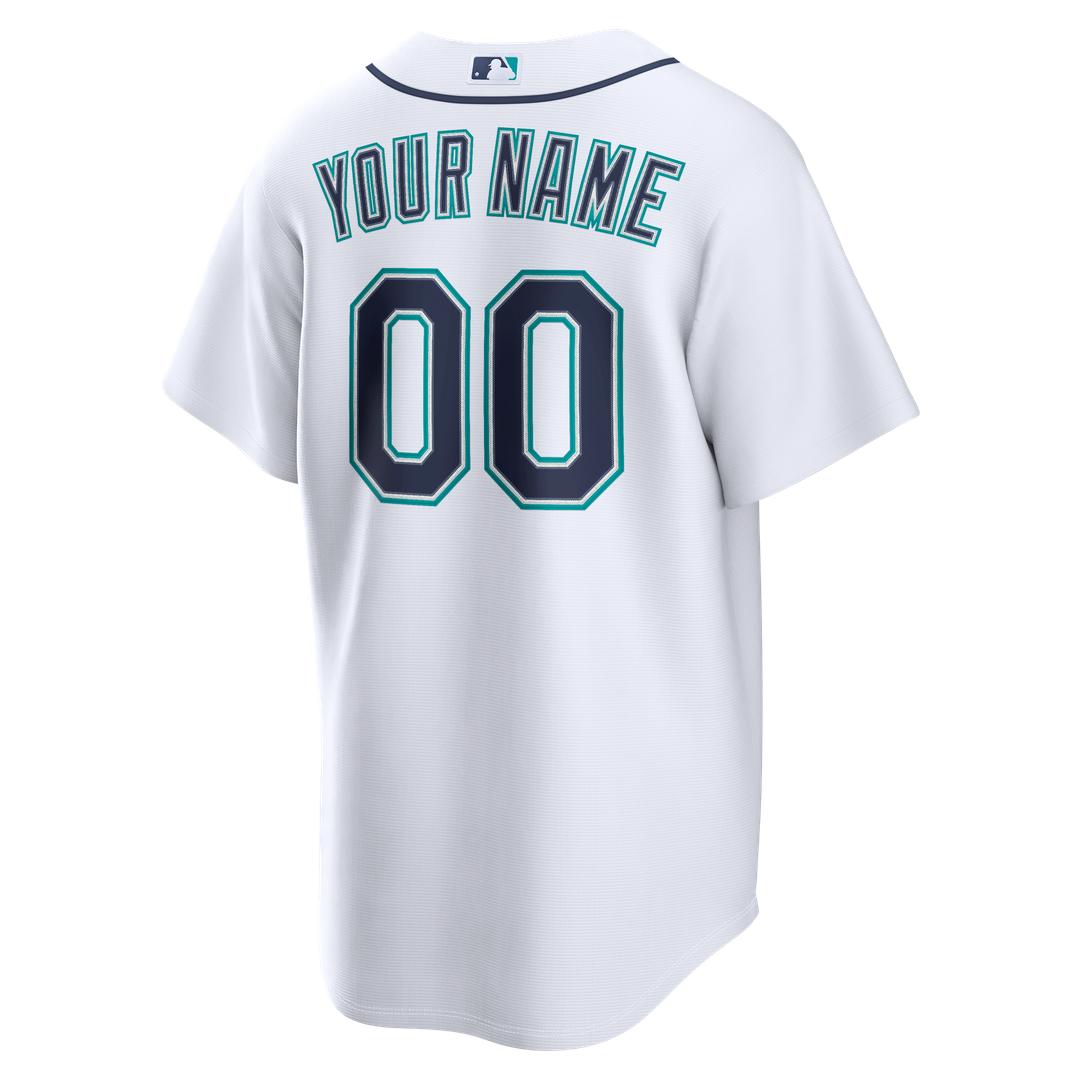 Seattle Mariners | Nike White Home Replica Custom Jersey