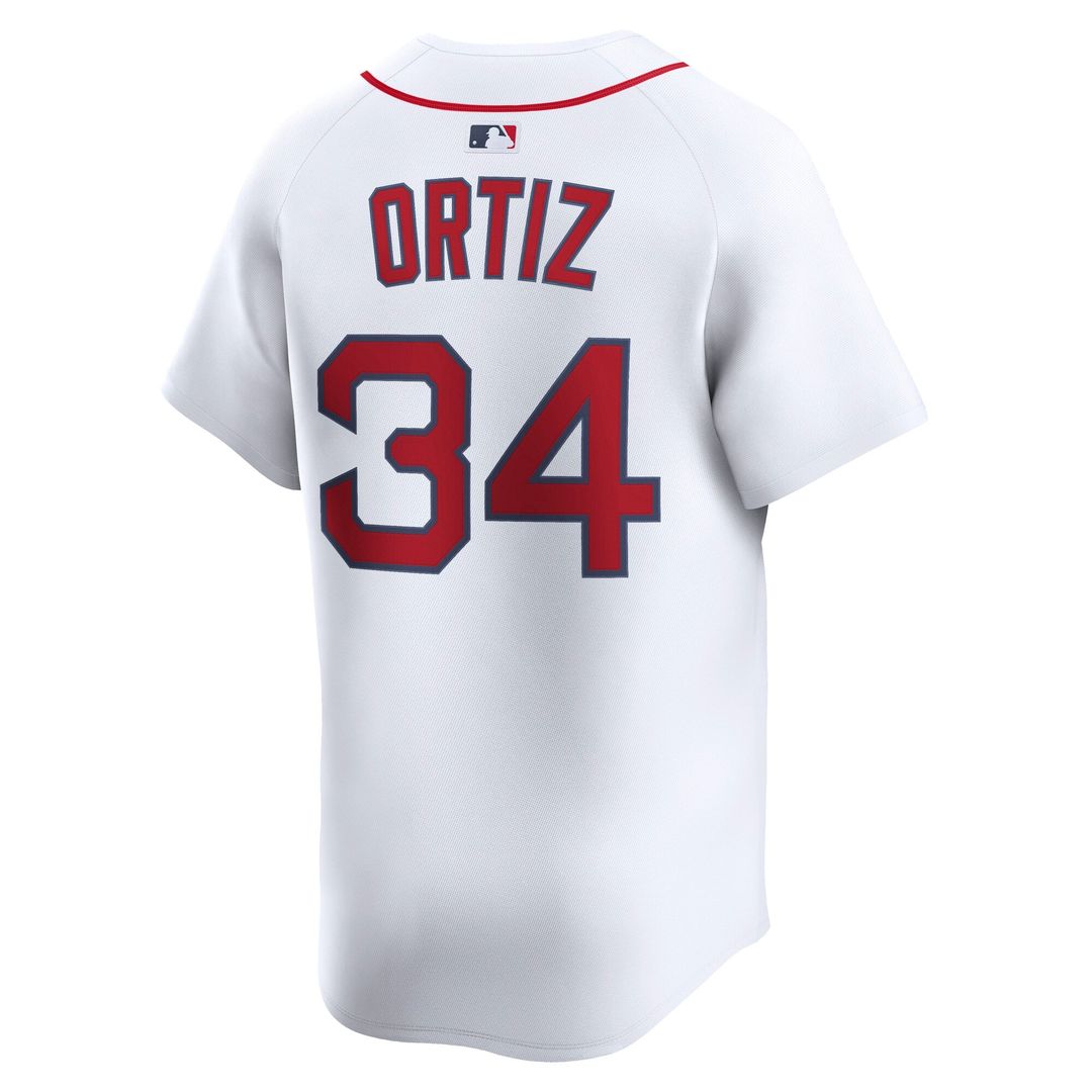 Boston Red Sox David Ortiz | Nike White Home Limited Jersey