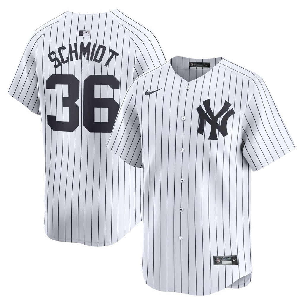 New York Yankees Clarke Schmidt | Nike White Home Limited Player Jersey