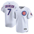 Chicago Cubs Dansby Swanson | Nike White Home Limited Player Jersey