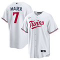 Minnesota Twins Joe Mauer | Nike White Home Retired Player Replica Jersey