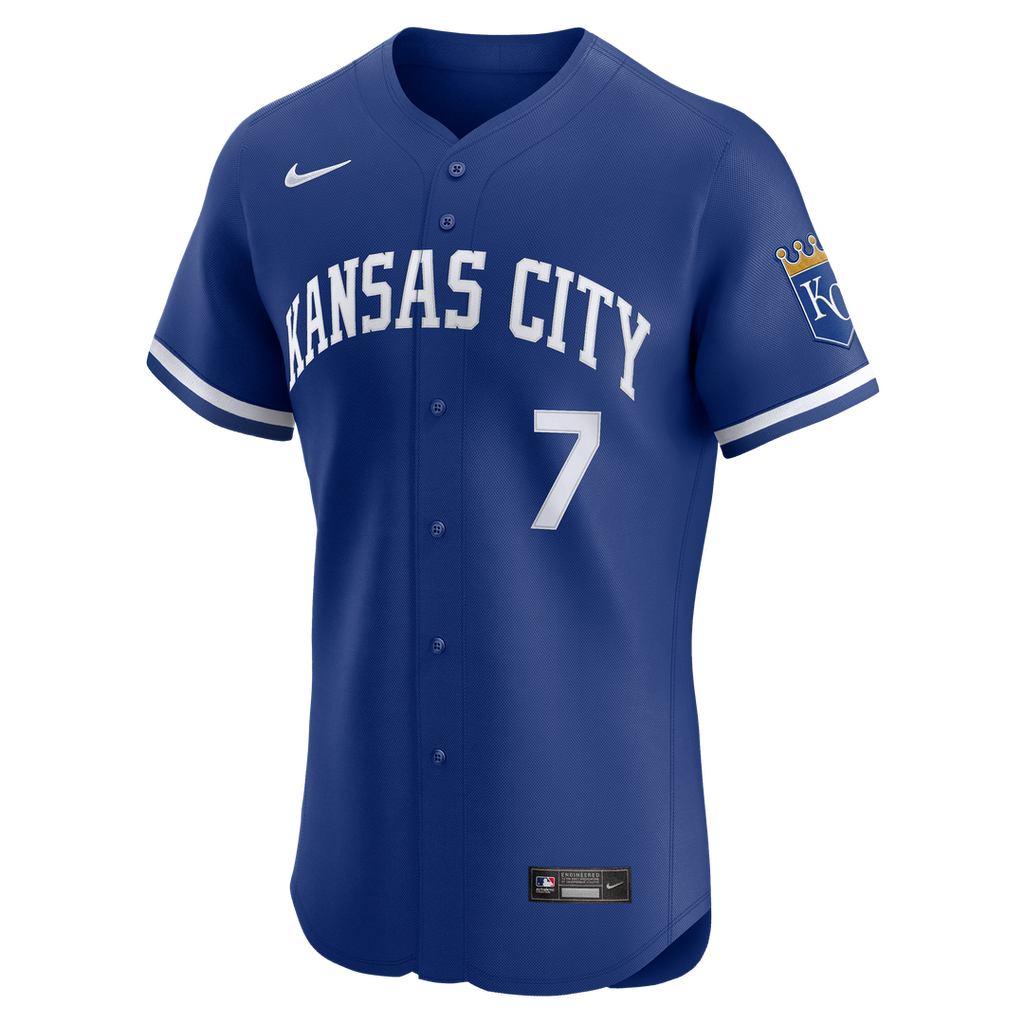 Kansas City Royals Bobby Witt Jr. | Nike White Home Elite Player Jersey