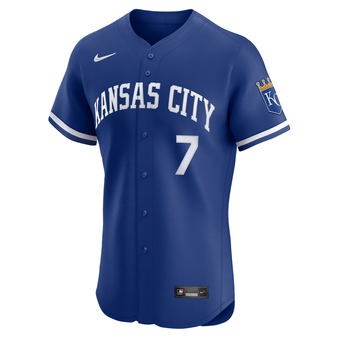 Kansas City Royals Bobby Witt Jr. | Nike White Home Elite Player Jersey