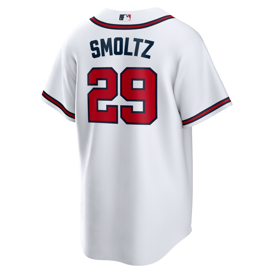 Atlanta Braves John Smoltz | Nike White Home Retired Player Replica Jersey