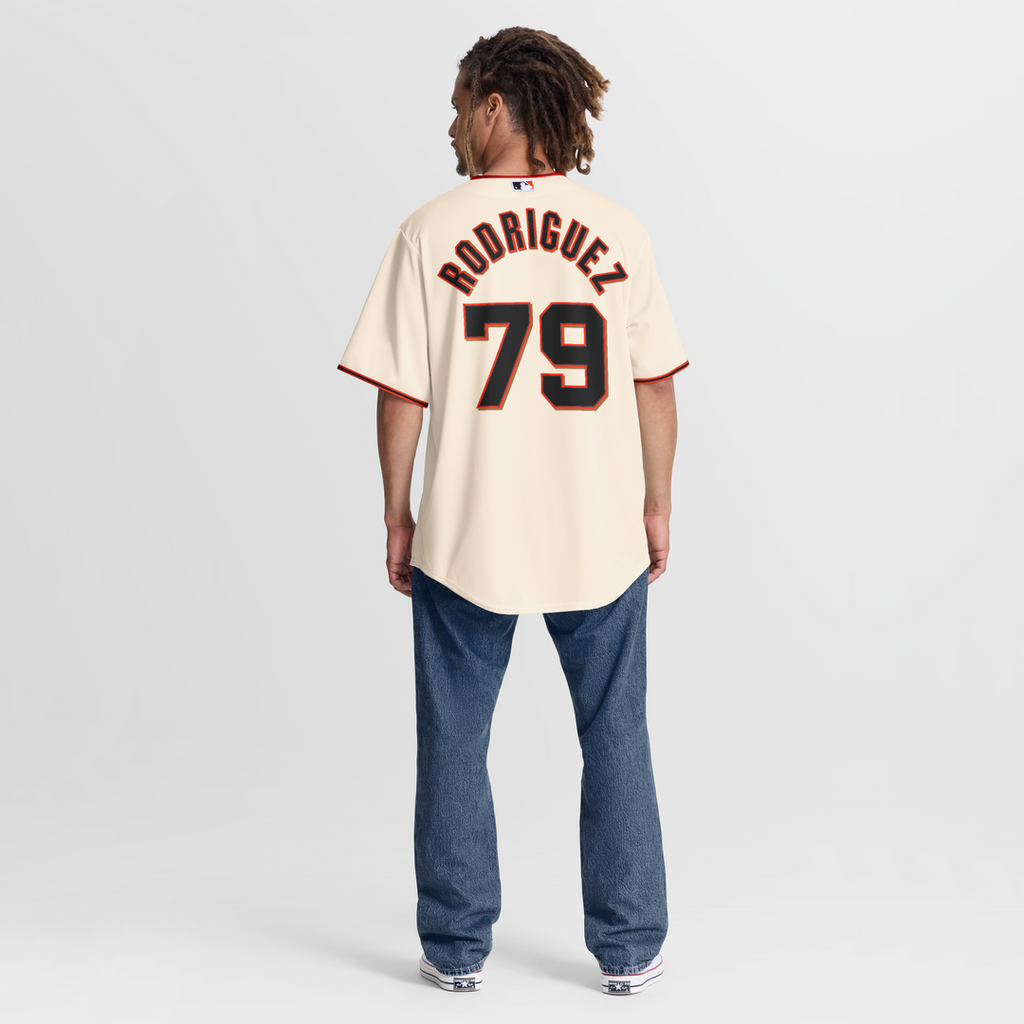 San Francisco Giants Jesus Rodriguez | Nike Cream Home Replica Jersey