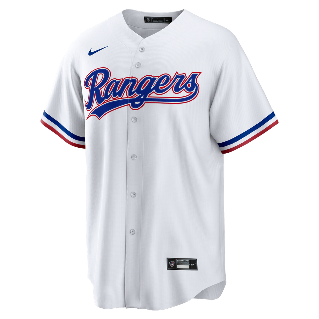 Texas Rangers Ivan Rodriguez | Nike White Home Retired Player Replica Jersey