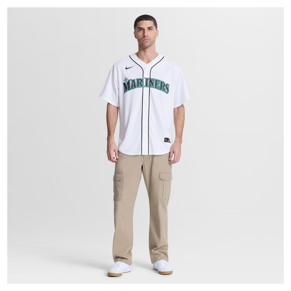 Seattle Mariners George Kirby | Nike White Home Replica Jersey