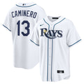 Tampa Bay Rays Junior Caminero | Nike White Home Replica Jersey