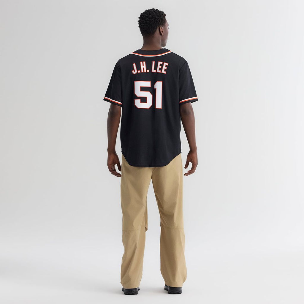 San Francisco Giants Jung Hoo Lee | Nike Fashion Replica Black Out Jersey